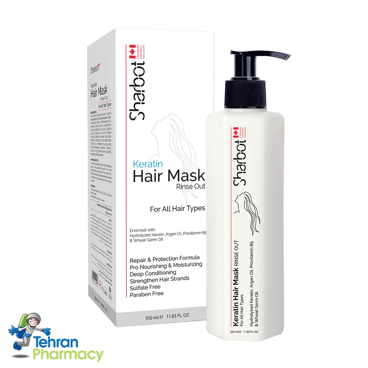 ماسک مو کراتینه شاربوت